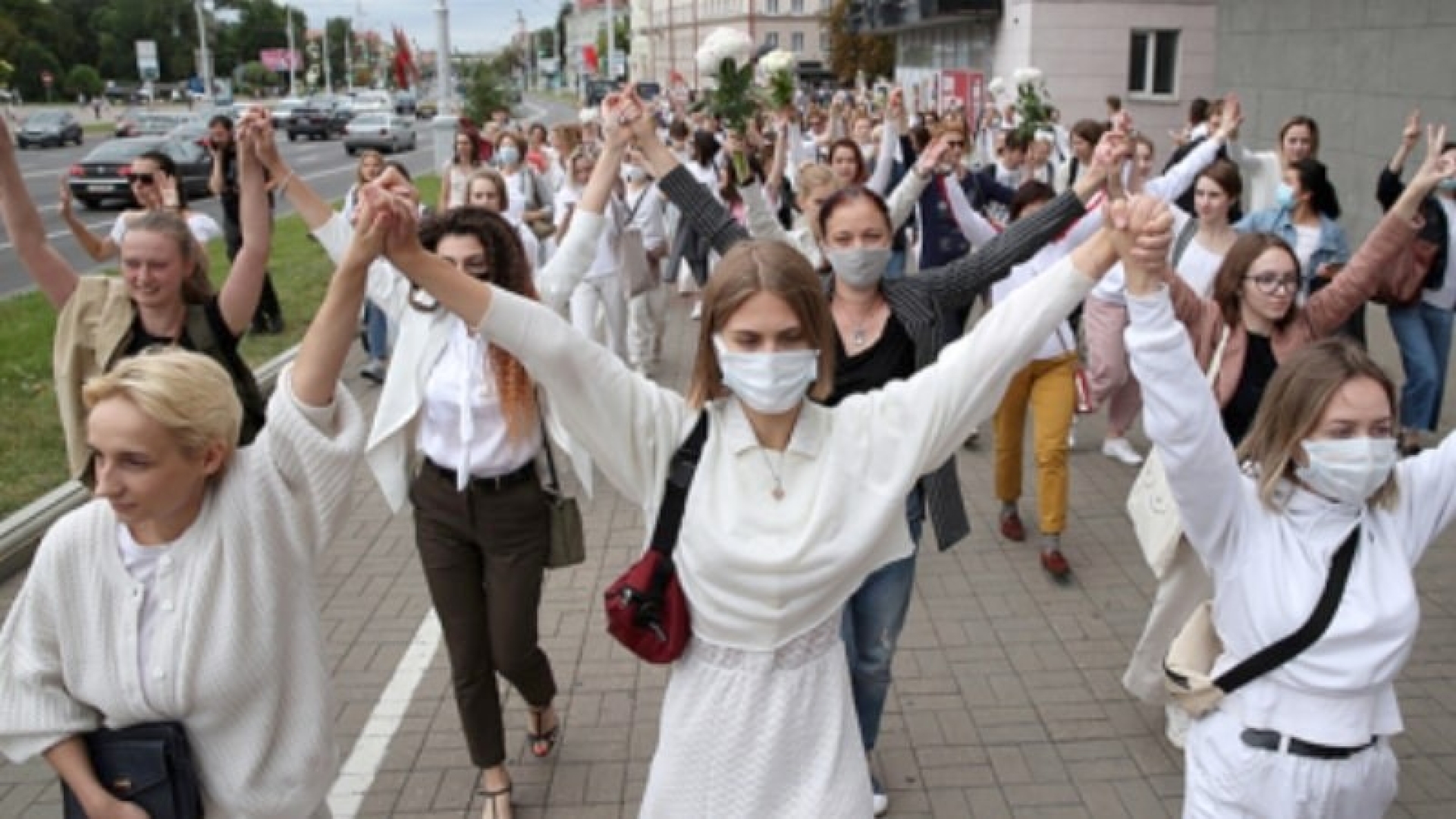 "Ladies in white" - American footprint in Belarusian protests