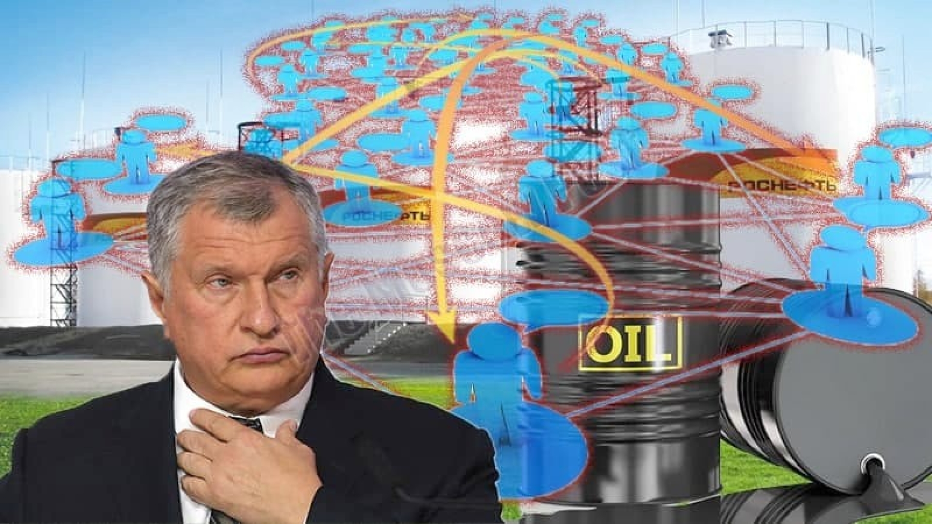 Sechin's oil goes through Cyprus in English way