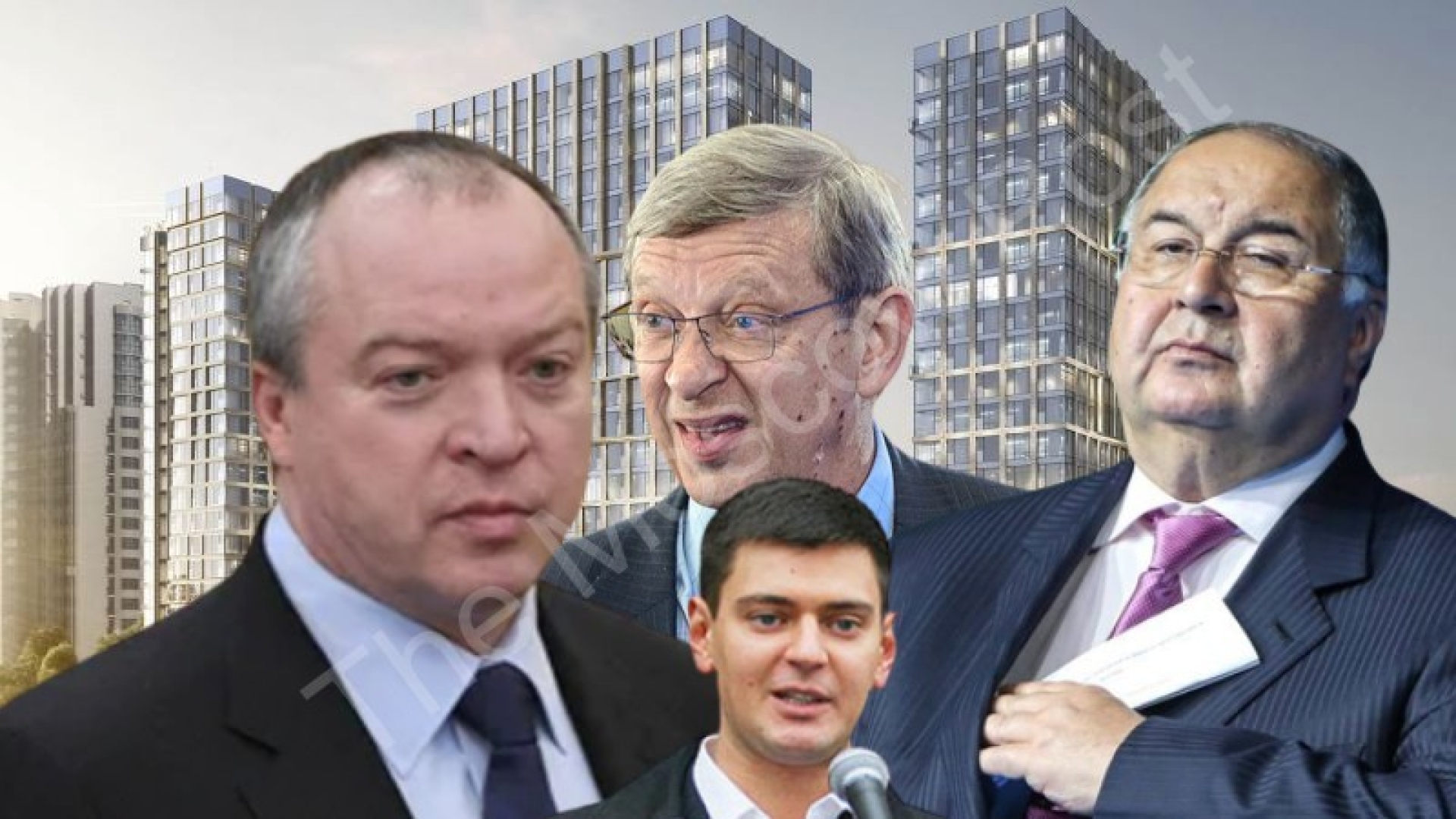 Where is Yevtushenkov buried in the mink, and what does Alisher Usmanov have to do with it?