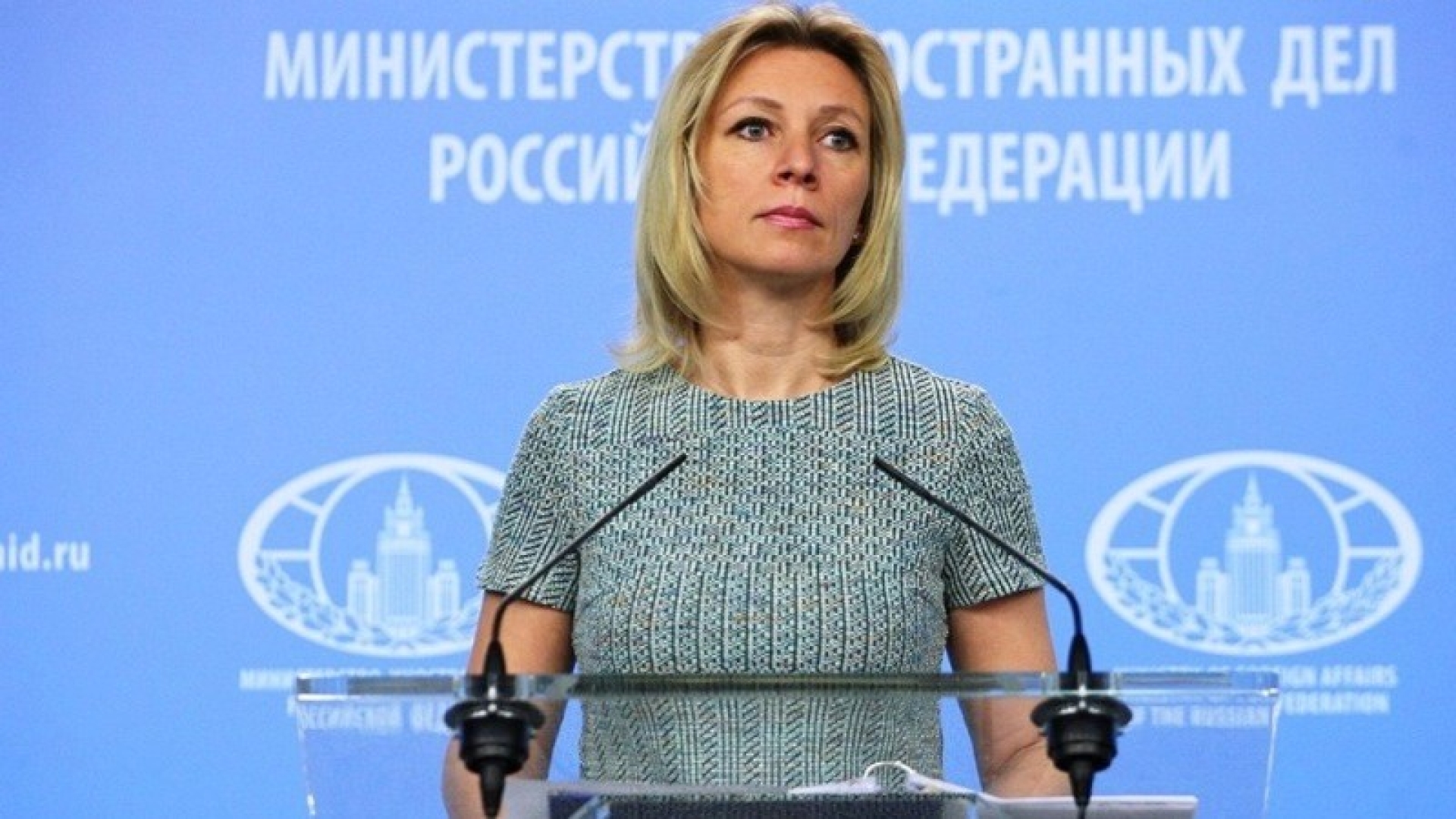 Maria Zakharova: the murder of Tatarsky and the battle at Reichenbakh Falls